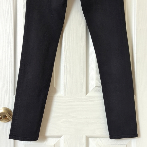 Rag & Bone Cate Classic Mid Rise Ankle Length Skinny Jeans No Fade Black 25 - Picture 7 of 15